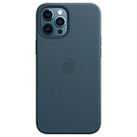 Apple Leather Case with MagSafe Baltic Blue Apple iPhone 12 Pro Max