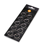 EkWaterBlocks Paquete de anillos de color EK-Torque HTC-12 - Níquel