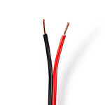 Nedis Cable de altavoz 2 x 0,75 mm² - 25 metros
