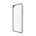 QDOS Hybrid case pour iPhone SE (2020), 8, 7, 6, 6s - clear/silver