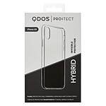 QDOS Hybrid case pour iPhone XR - clear