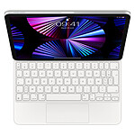 Apple Magic Keyboard iPad Pro 11 Blanc FR MJQJ3F A
