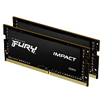 Kingston FURY Impact SO-DIMM 32 GB (2 x 16 GB) DDR4 3200 MHz CL20