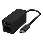 Adaptador USB-C a Ethernet/USB de Microsoft