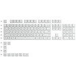 Glorious GPBT Keycaps ANSI US (Blanc)