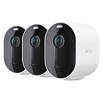 Pack de 3 cámaras Arlo Pro 4 - Blanco (VMC4350P)