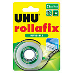 UHU Rollafix Dévidoir + Ruban Invisible - 25 m