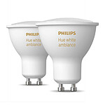 Philips Hue White Ambiance GU10 4.3 W Bluetooth x 2.