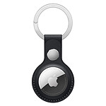 Apple AirTag Midnight Leather Key Ring