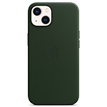Funda de piel Apple con MagSafe Sequoia Verde Apple iPhone 13
