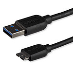 StarTech.com Câble slim USB-A 3.0 vers micro USB-B 3.0 - 3 m