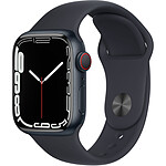 Apple Watch Series 7 GPS Cellular Aluminium Midnight Sport Band 41 mm
