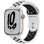 Apple Watch Nike Series 7 GPS + Cellular Aluminium Starlight Sport Band 45 mm