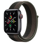 Apple Watch SE GPS + Cellular Space Grey Aluminium Sport Loop Tornado/Grey 40 mm