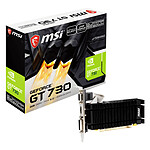MSI N730K 2GD3H LP carte graphique NVIDIA GeForce GT 730 2 Go GDDR3
