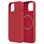 Funda QDOS Pure Touch con snap rojo para iPhone 13