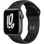 Apple Watch Nike SE GPS + Celular Space Gray Aluminium Sport Band gris antracita/negro 40 mm