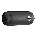 Cargador de coche Belkin Boost Charger 1 puerto USB-C (20 W) a la toma del mechero (negro)