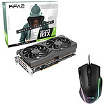 KFA2 GeForce RTX 3070 (1-Click OC) LHR + KFA2 Gaming Slider 01