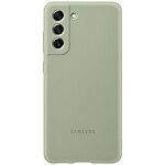 Samsung Coque Silicone Vert Olive Galaxy S21 FE