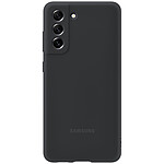 Funda de silicona Samsung Galaxy S21 FE gris oscuro