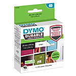 DYMO LW roll of white permanent universal labels - 25 x 54 mm