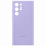 Funda de silicona Samsung Galaxy S22 Ultra Lavanda