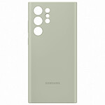 Samsung Coque Silicone Vert Olive Galaxy S22 Ultra