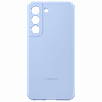 Samsung Coque Silicone Bleu Ciel Galaxy S22