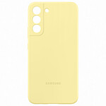 Funda de silicona amarilla para Samsung Galaxy S22+