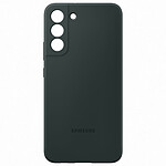 Funda de silicona verde oscuro para Samsung Galaxy S22+