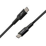 Akashi Câble Eco Kevlar USB-C vers USB-C Noir (1.5 m)