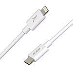 Cable Akashi Eco USB-C a Lightning Blanco (1m)