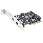 StarTech.com Carte Contrôleur PCI Express vers 2 Ports USB 3.1 Type-A avec UASP