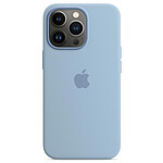 Custodia in silicone Apple con MagSafe Blue Mist Apple iPhone 13 Pro