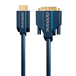 Clicktronic câble HDMI / DVI (5 mètres)