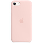 Apple Coque en silicone Rose Craie Apple iPhone SE 2022
