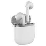 Akashi Écouteurs Stéréo Bluetooth 5.1 Blanc