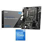 Kit Upgrade PC Intel Core i5-12400F MSI PRO H610M-B DDR4
