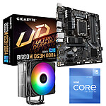 Kit de actualización de PC Intel Core i5-12600K Gigabyte B660M DS3H DDR4