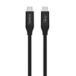 Cable USB-C a USB-C de Belkin (negro) - 80 cm