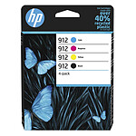 HP 912 (6ZC74AE) - Paquete de 4 cartuchos de tinta Negro/Cian/Magenta/Amarillo