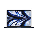 Apple MacBook Air M2 13 pouces (2022) Minuit 8 Go/256 Go (MLY33FN/A-GPU10-USB-C 35W)