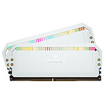 Corsair Dominator Platinum DDR5 RGB 32 Go (2 x 16 Go) 6200 MHz CL36 - Blanc