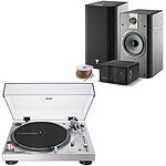 Audio-Technica AT-LP120XUSB Argent + Focal My Focal System