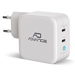 Advance PowerFlex Chargeur mural USB-C 100W (Blanc)
