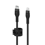 Cable USB-C a Lightning Belkin Boost Charge Pro Flex (negro) - 2 m