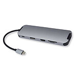 MCL Station d'accueil USB-C multi-ports 10-en-1 HDMI/DisplayPort