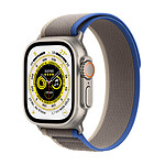 Apple Watch Ultra GPS Cellular Titanium Blue Gray Trail Loop 49 mm A�M L
