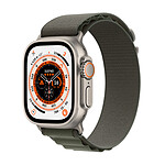 Apple Watch Ultra GPS + Cellular Titanium Green Alpine Loop 49 mm - S